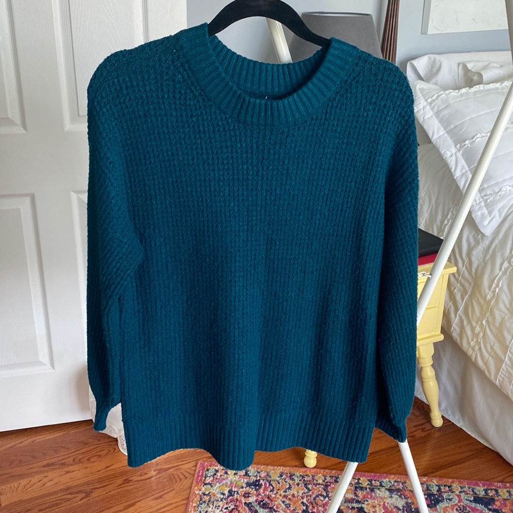 Medium Dark Turquoise American Eagle Sweater